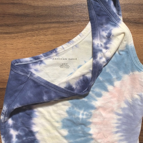 A.E Tie Dye One Shoulder Top - Picture 4 of 4